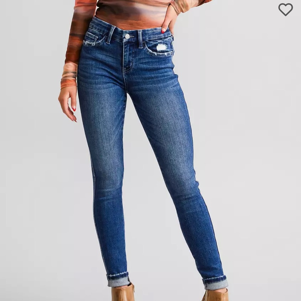 Flying Monkey Mid-Rise Skinny Jeans